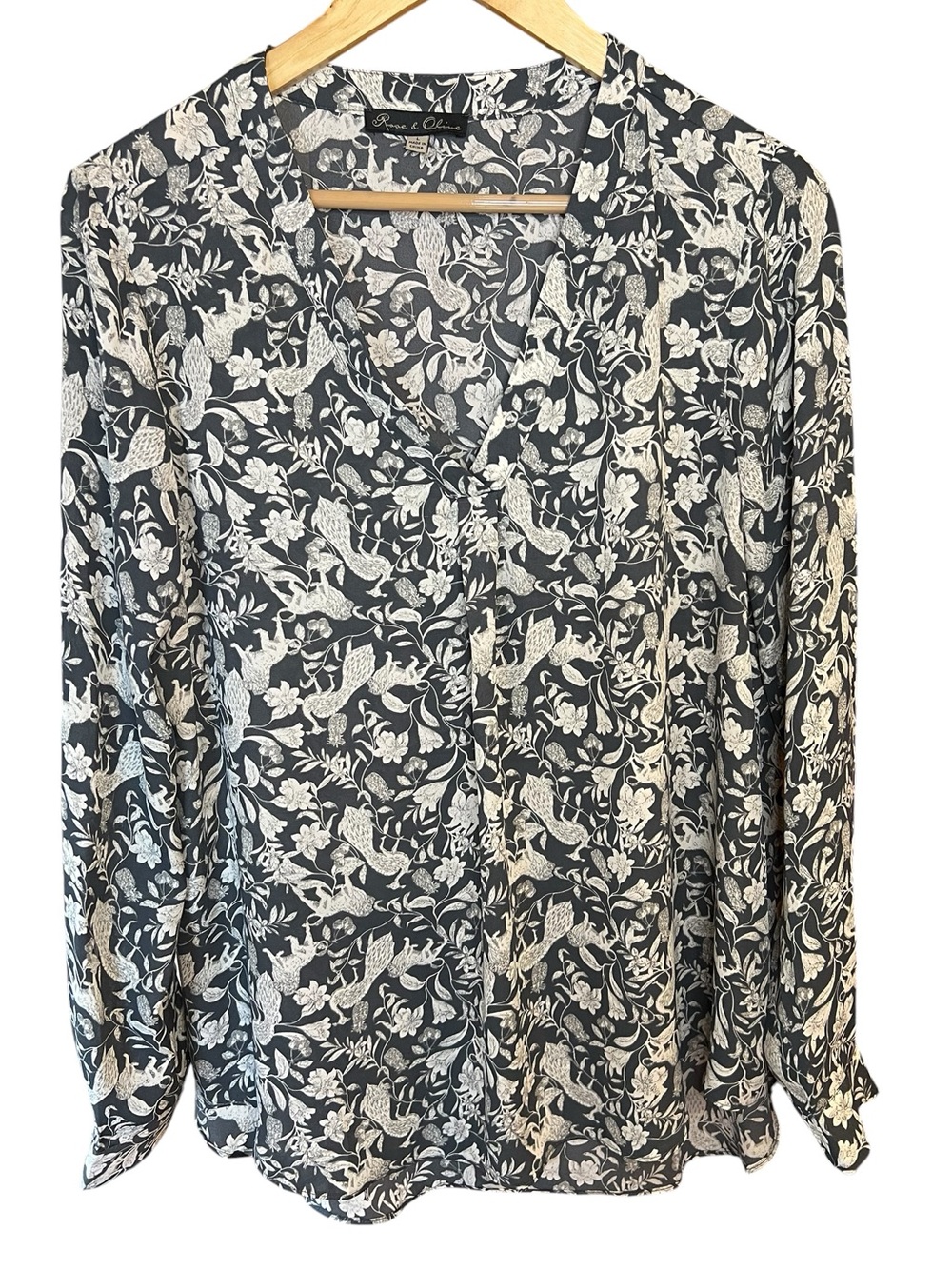 Rose & Olive Long Sleeve Blouse